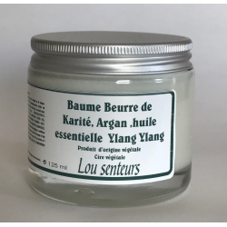 Baume Beurre de Karité, Argan à l'Ylang Ylang - Lou Senteurs