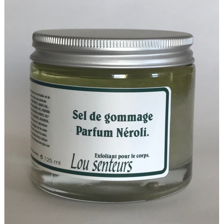 Sel de gommage parfum Néroli – Lou Senteurs