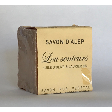 Savon d'Alep 8% de Baie de Laurier