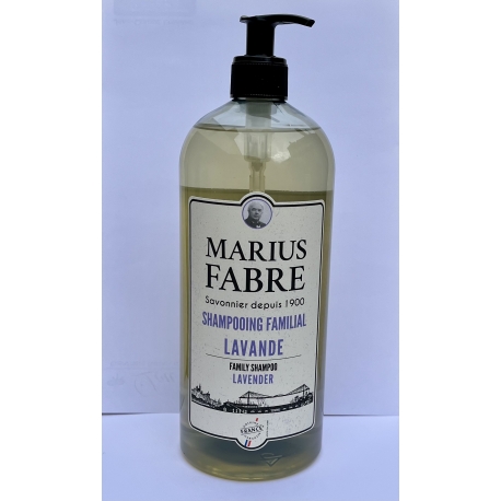 Shampoing Familial Lavande 1L - Marius Fabre